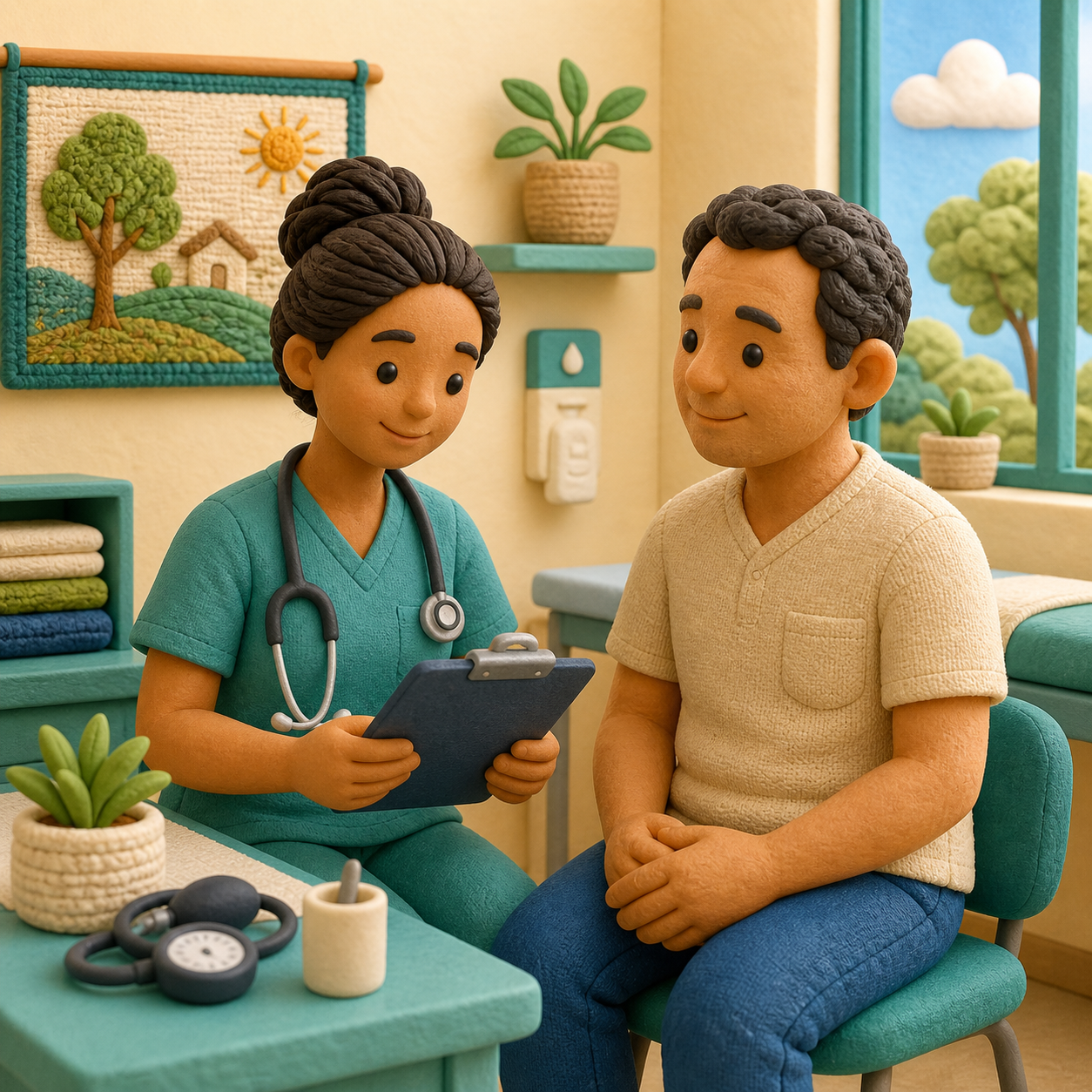 Ilustração de Clínica Médica