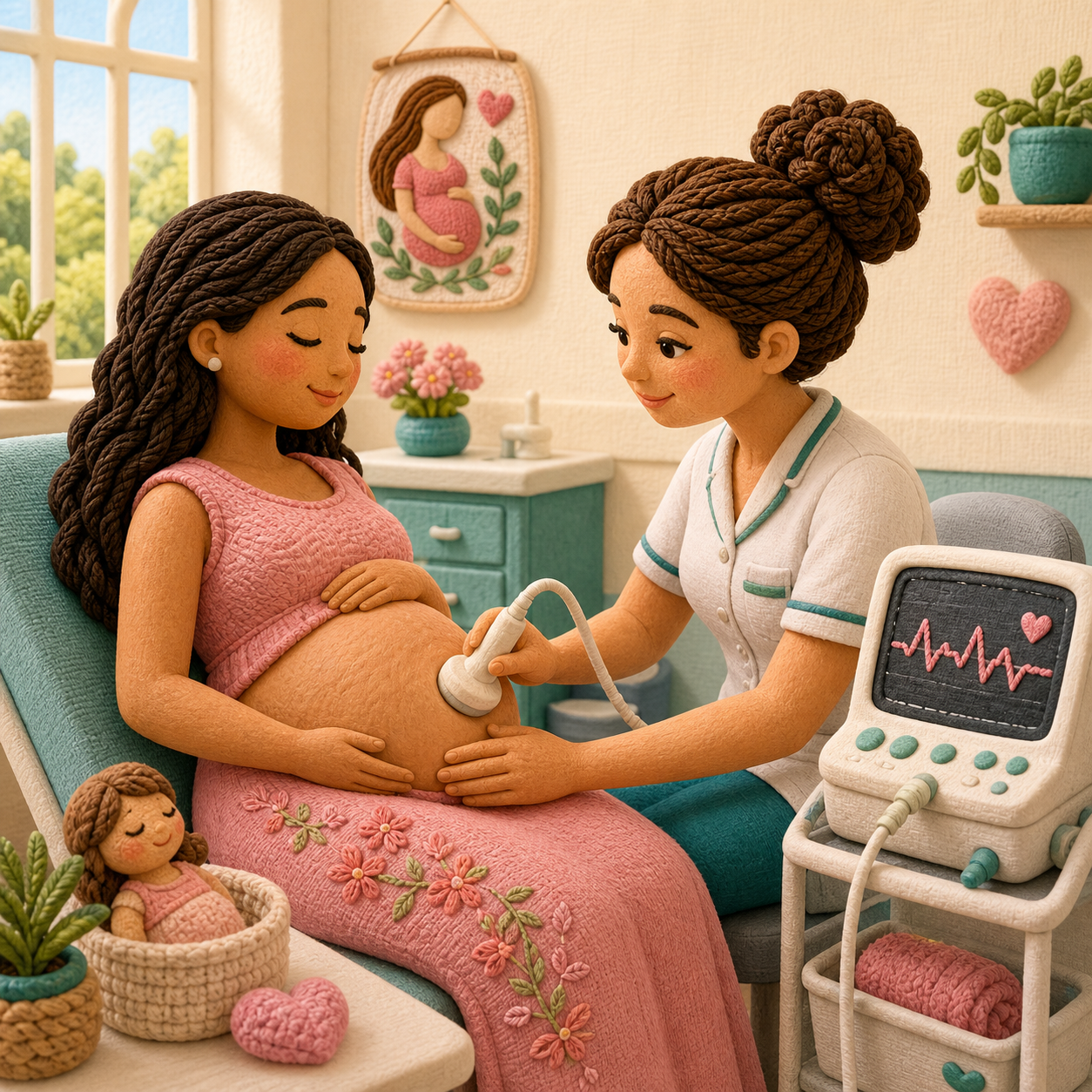 Ilustração de Saúde da Mulher